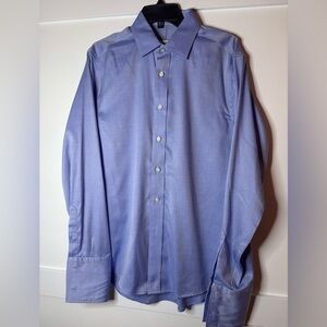 Joseph Abboud Blue Dress Shirt 16x35